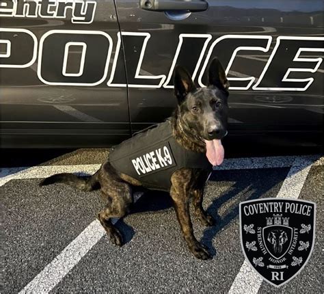 Coventry Police K9 Receives New Body Armor Abc6