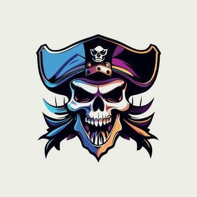 Page 2 | Pirate Skull Logo Vector Art, Icons, and Graphics for Free ...