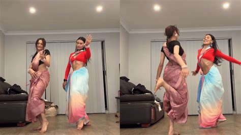 Too Hot To Miss Women In Sarees Dance To Mahesh Babus Kurchi