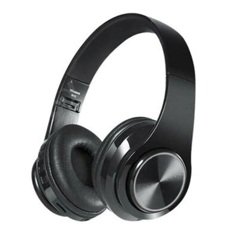 Stereo Noise Cancelling Headset w/Mic Bluetooth Wireless Headphones ...