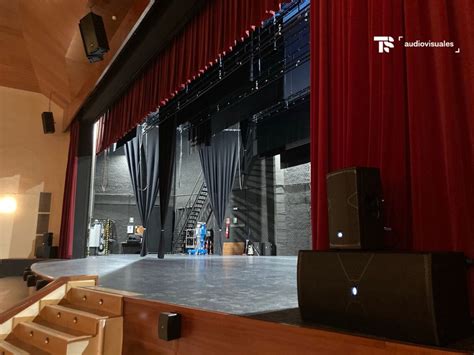 Instalación sonora en el Teatro Auditorio de Alcázar de San Juan TS