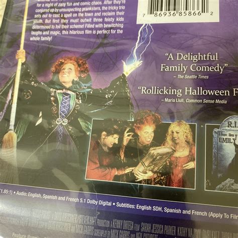 Hocus Pocus Dvd Th Anniversary Edition Brand Halloween Witches