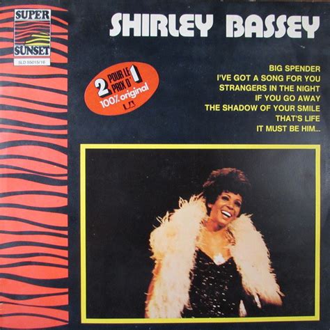 Shirley Bassey Big Spender