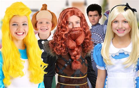 Wigs for Halloween Costumes | HalloweenCostumes.com