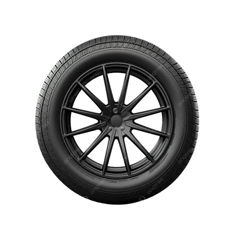cut in car tire 6