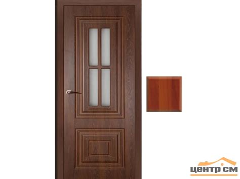 Купить Дверь ВДК Катарина итальянский орех стекло 60х200, ПВХ, цена в ...