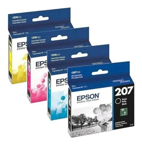 Pack Epson Original Bk C M Y Xp C Factura Cuotas Sin