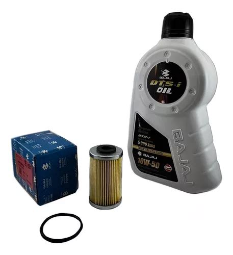 Combo Aceite Bajaj W Dominar Filtro Y Oring Env O Gratis