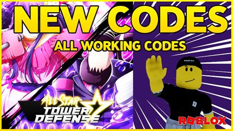 New Codes⚡all Working Codes For All Star Tower Defense⚡codes For All Star Tower Defense Roblox⚡