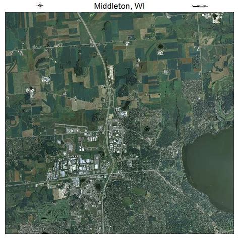 Aerial Photography Map of Middleton, WI Wisconsin