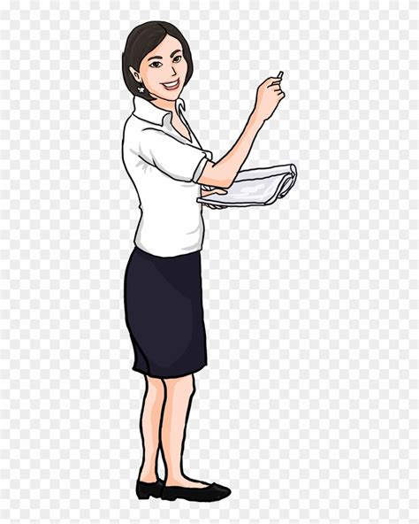 Pointer Clipart Pretty Teacher Female Teacher Clipart Free