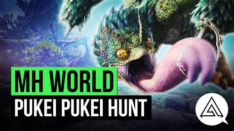 Monster Hunter World New Monster Pukei Pukei Gameplay Youtube