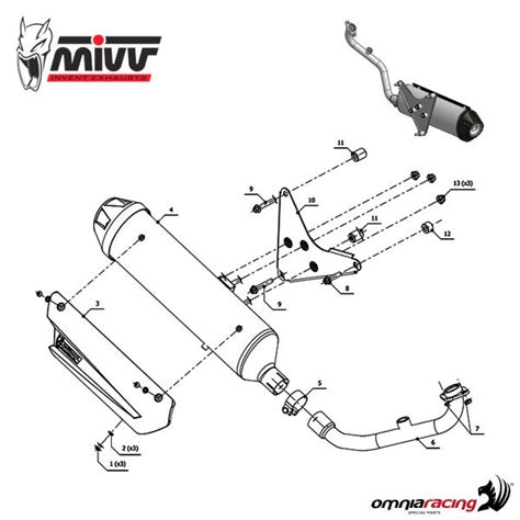 Mivv Urban Full Exhaust System Homologated 1x1 Inox For Aprilia