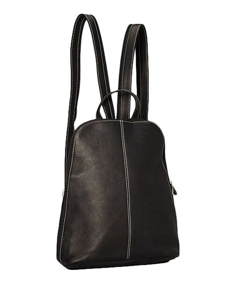 Le Donne Leather Sling Backpack Purse