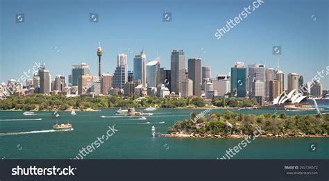 Sydney Skyline Panoramic View Stock Photo 292134572 | Shutterstock