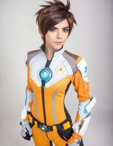 Tracer Cosplay Face Swap Insert Your Face Id