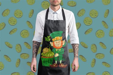 Leprechaun – St. Patrick’s Day Set on Yellow Images Creative Store