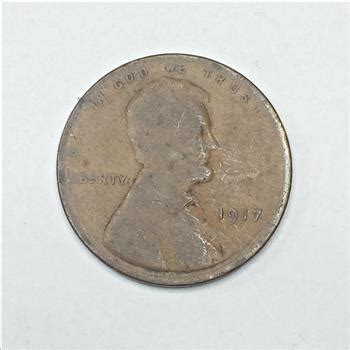 1917 Lincoln Head Wheat Cent Property Room