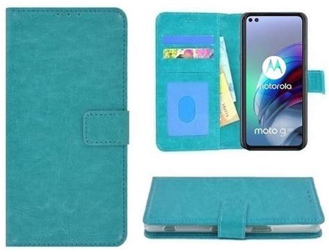 Motorola Moto G Hoesje Met Pasjeshouder Bookcase Turquoise Bol