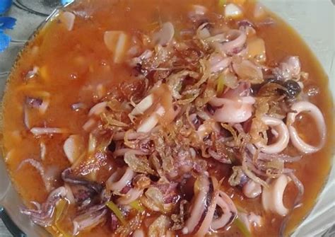 Resep Cumi Saos Padang Oleh Nasya Cooking Cookpad