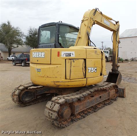 2007 John Deere 75c Mini Excavator In Oklahoma City Ok Item Db4220