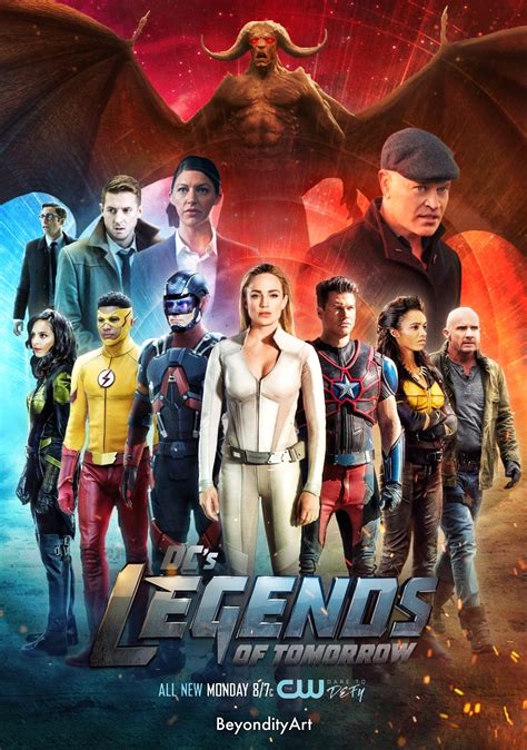 ArtStation - Legends of Tomorrow Poster, Michael Huang