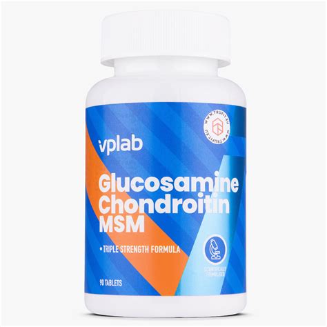 Vplab Glucosamine Chondroitin Msm Joint Health And Mobility Trufit Eu