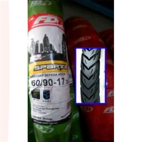 Jual Ban Luar Motor FDR 60 90 Ring 17 Spartax Ukuran 225 17 FDR