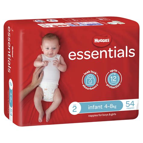 Huggies Essentials Nappies For Your Baby Tassway