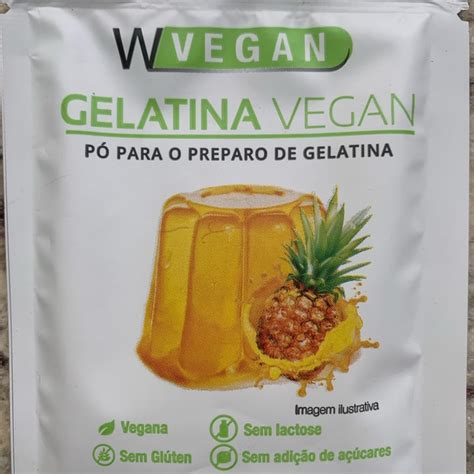 Wvegan Gelatina Vegan 20g Abacaxi Review Abillion