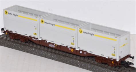 Marklin 47079 03 ÖBB Austrian Railways Flat Car w Inno Freight