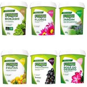 Kit Forth Frutas 5 Fertilizantes Para Adubação E Floração Leroy Merlin