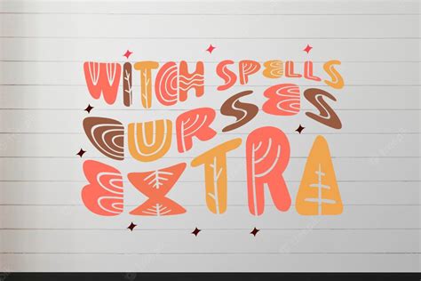 Halloween Design, Witch Spells Curses Graphic by Wow TS Store ...