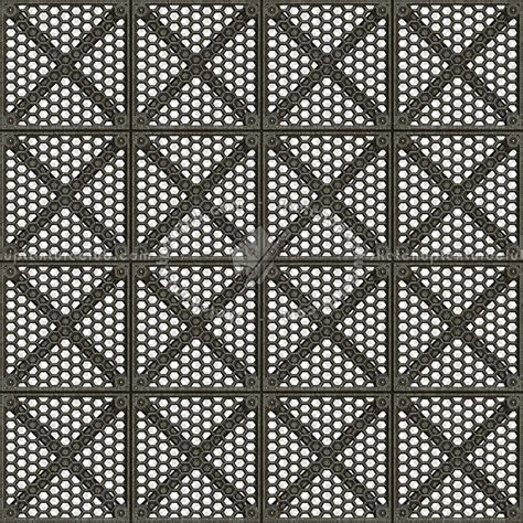 Iron Industrial Perforate Metal Texture Seamless 10527