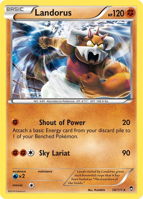 Landorus 58 111 Wert Bild Künstler Seltenheit Pokemonkarte de