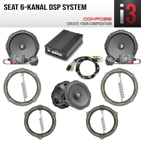 Seat Formentor Und Leon 6 Kanal DSP Komplettsystem Helix COMPOSE