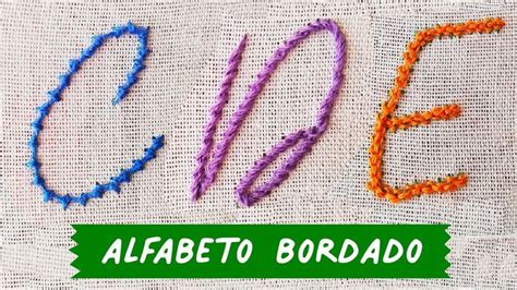 Pin En ABC BORDADAS EMBROIDERY