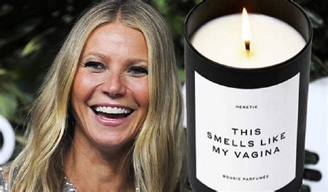 Bizarro velas aromáticas o cheiro da vagina de Gwyneth Paltrow estão à venda Pátio Hype