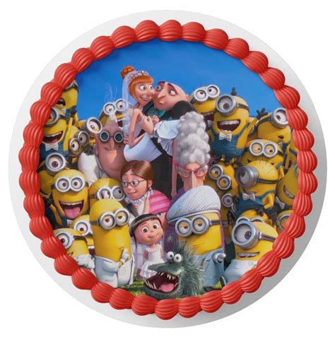 Op Atek Na Tort Minionki Napis Gratis Erli Pl