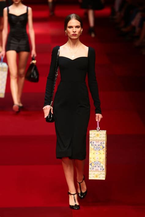 Dolce And Gabbana Spring 2015 Milan Fashion Week Show Popsugar