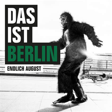 Das Ist Berlin Single By Endlich August Spotify