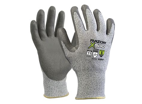 Gloves Esko Razor X Cut Grey E Pair Amare Safety Amare