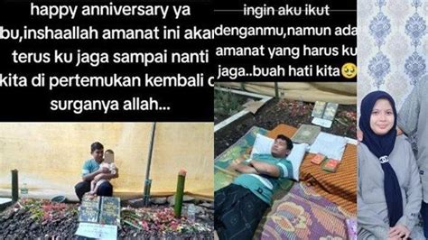 Penyebab Istri Asep Meninggal Dunia Sang Suami Nekat Tidur Di Makam