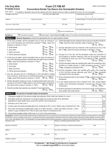 Ct Drs Ct 706 Nt 2021 2022 Fill And Sign Printable Template Online Us Legal Forms