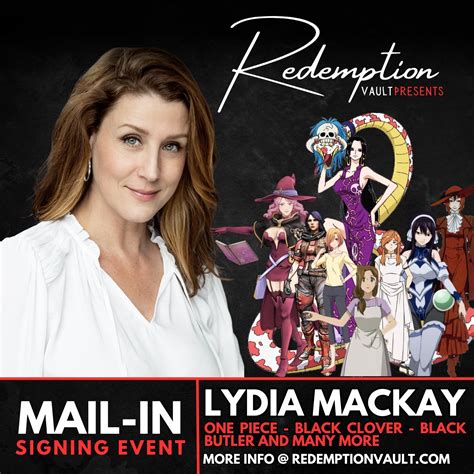 Lydia Mackay (Mail-In Signing Event) | REDEMPTION VAULT