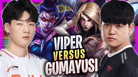 T1 GUMAYUSI Vs HLE VIPER T1 Gumayusi Plays Kai Sa ADC Vs HLE Viper