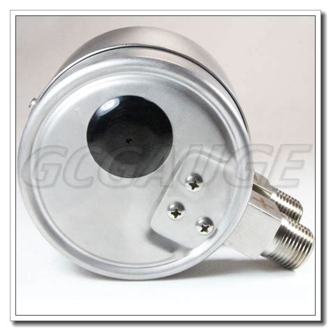 4 Inch All Stainless Steel Bourdon Tube Differential Pressure Gages