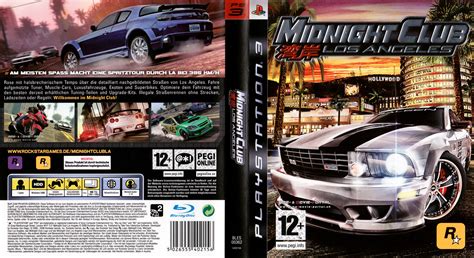 Midnight Club Los Angeles German Ps Cover German Dvd Covers