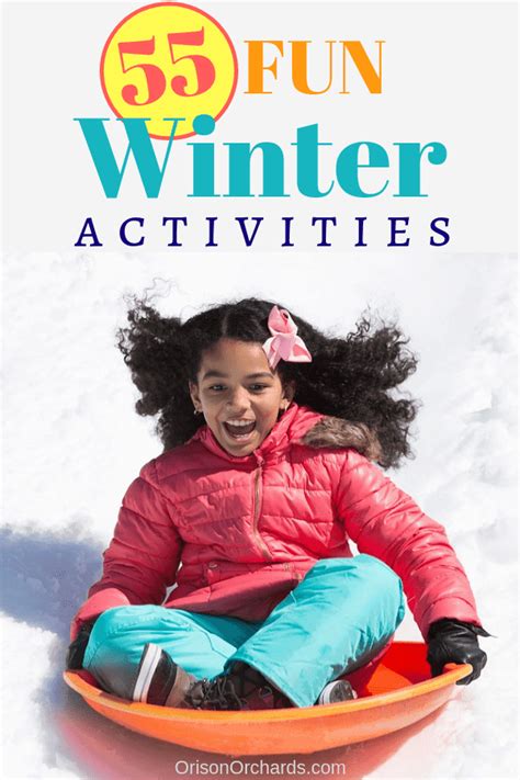 55 (Free or Cheap!) Fun Winter Activities | Orison Orchards