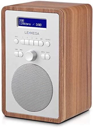 Radio Dab FM Bluetooth Bois Secteur August MB420 Radio numérique